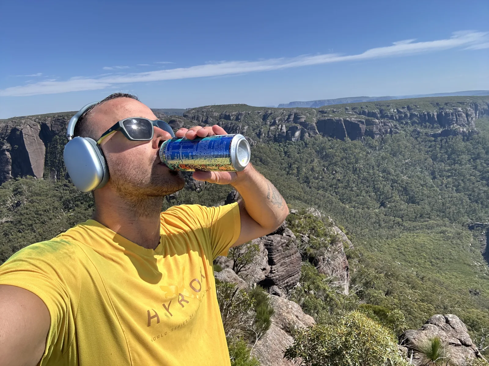 Per Starke auf einer Reise in den Blue Mountains
