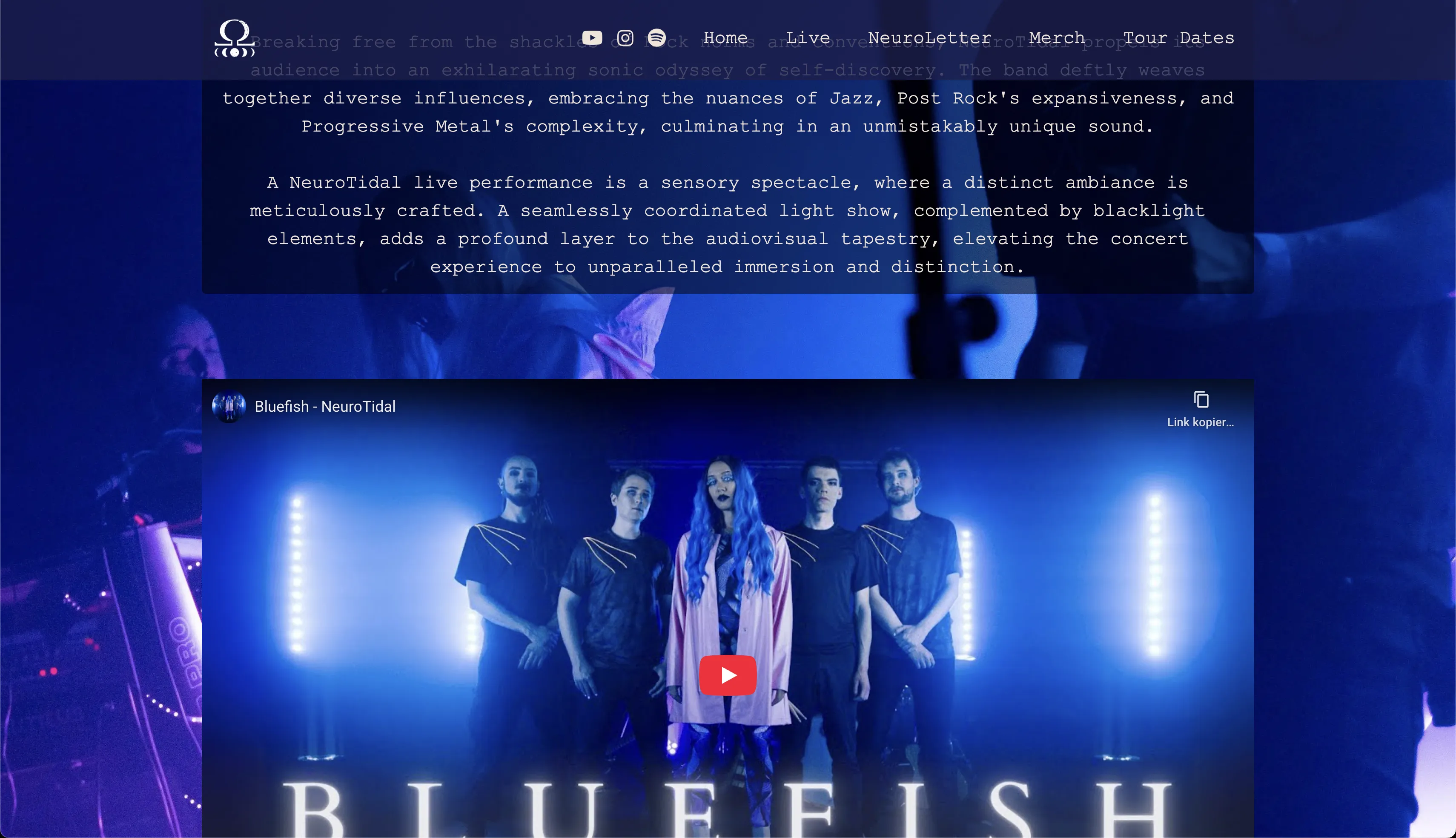 NeuroTidal Press Kit und Inhalte