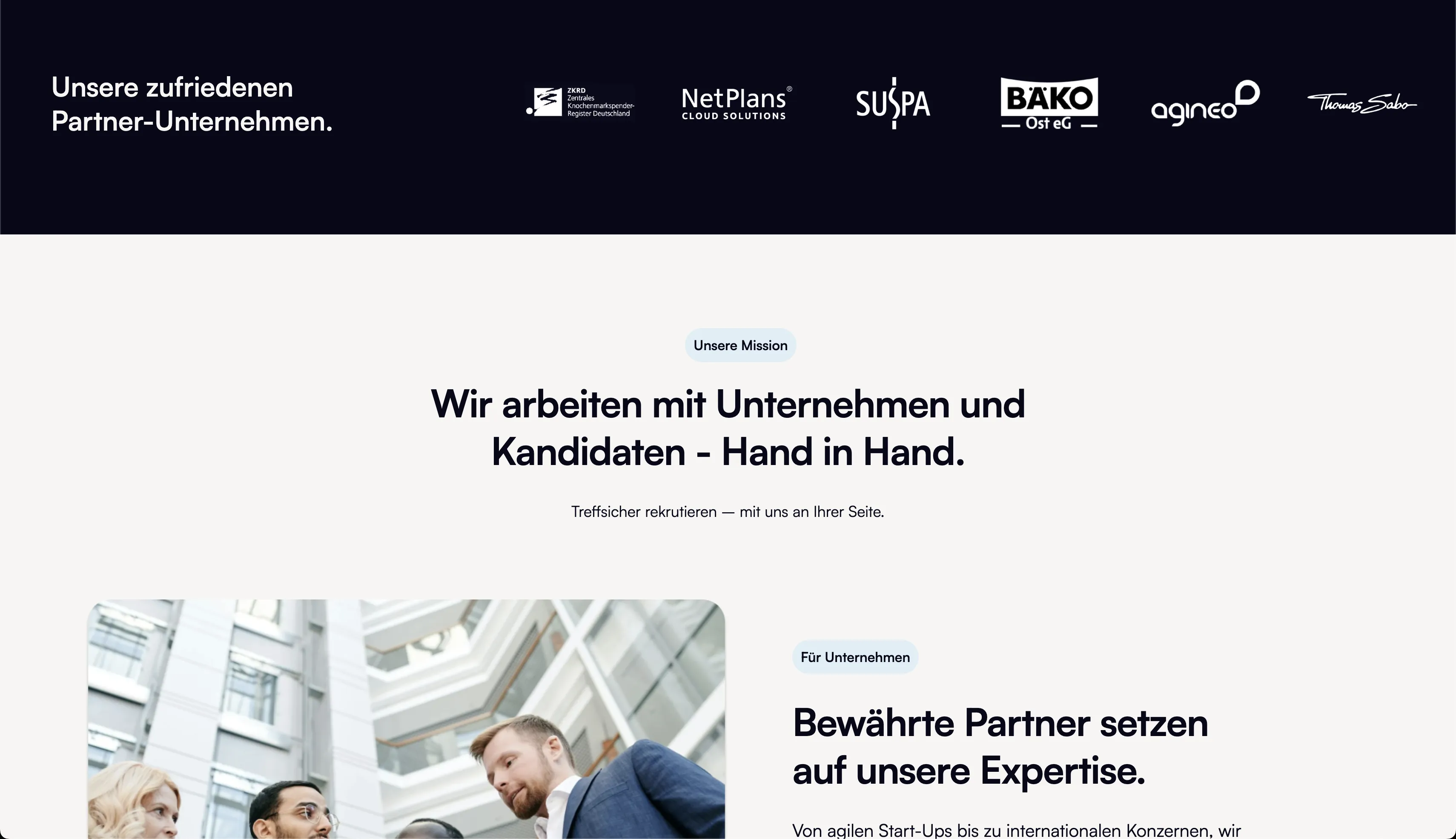 Onward Recruiting weitere Ansicht