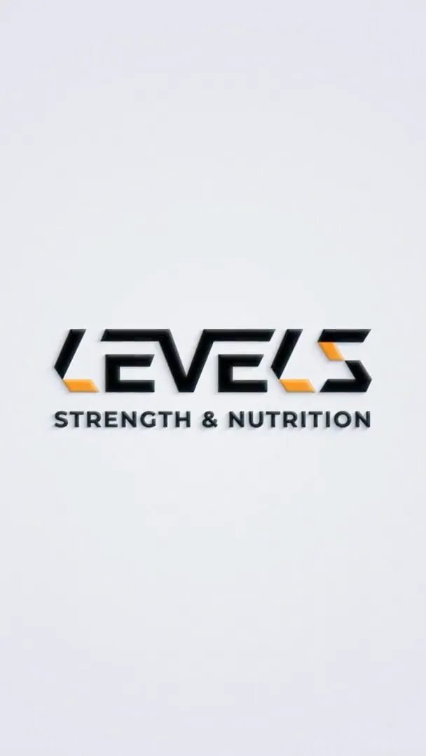Logoanimation von Levels Strength & Nutrition